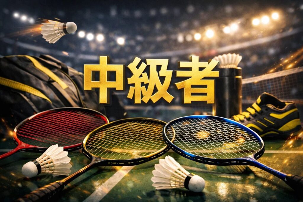 【最新版】中級者におすすめバドミントンラケット厳選12選