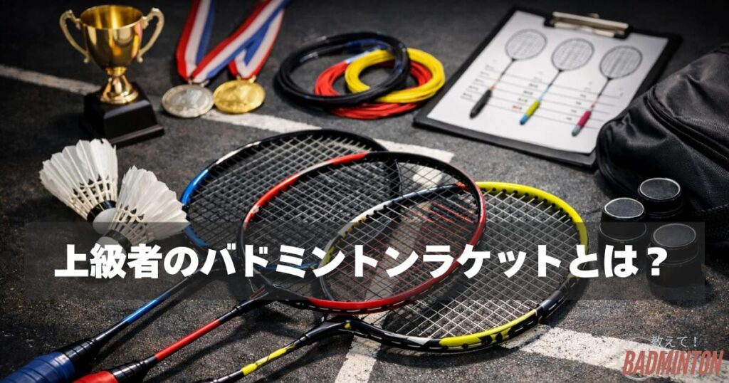 上級者のバドミントンラケットとは？選び方を解説