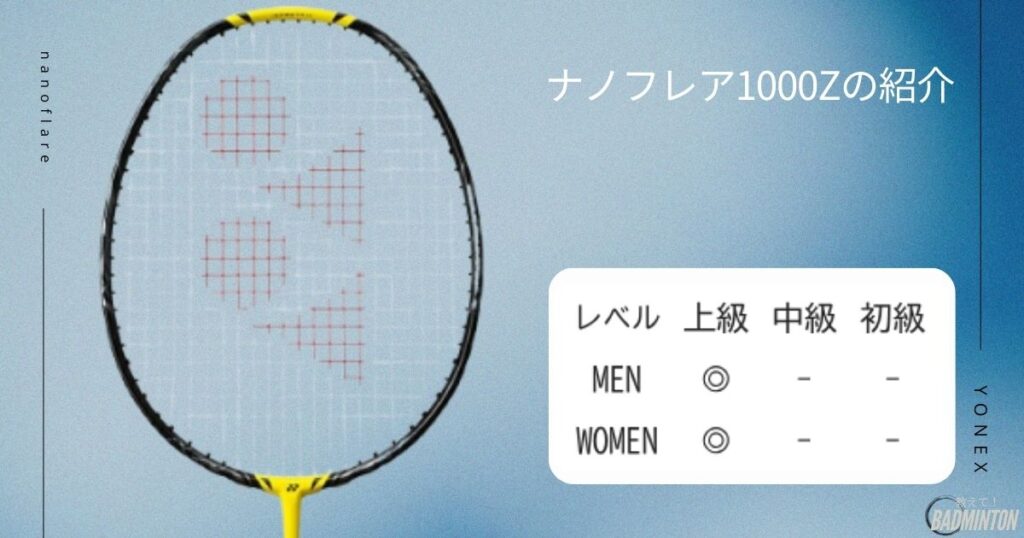 中級者におすすめ：ナノフレア1000Z