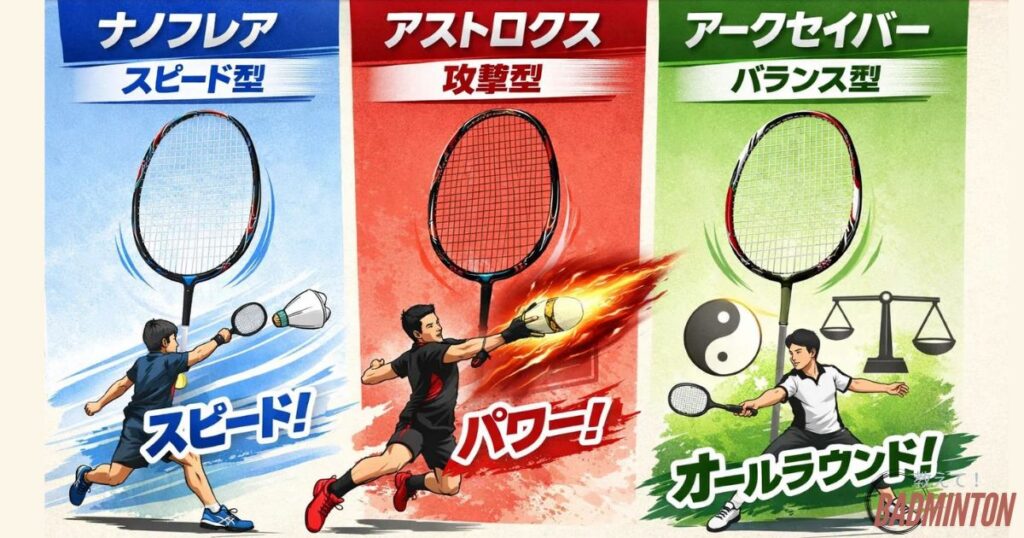 ナノフレアとアストロクス・アークセイバーの違いを比較しよう！