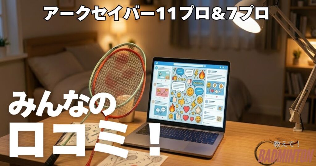 【口コミ】アークセイバー11プロと7プロの評判をSNSで調べてみた