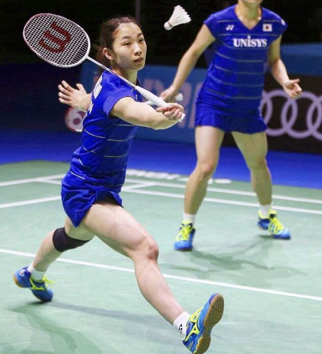 松友美佐紀の筋肉2枚目