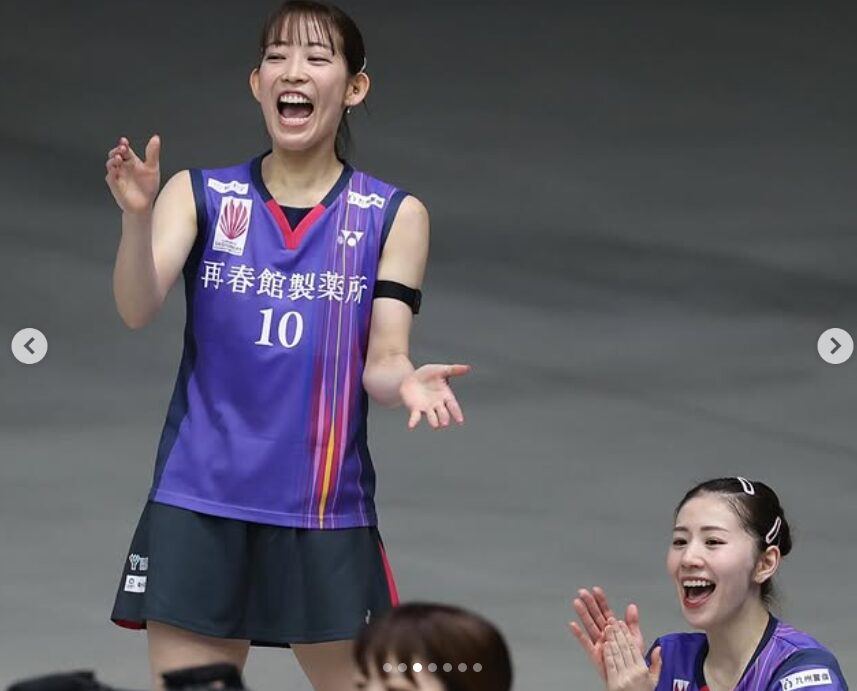 松山奈未選手の“かわいい”画像4枚目