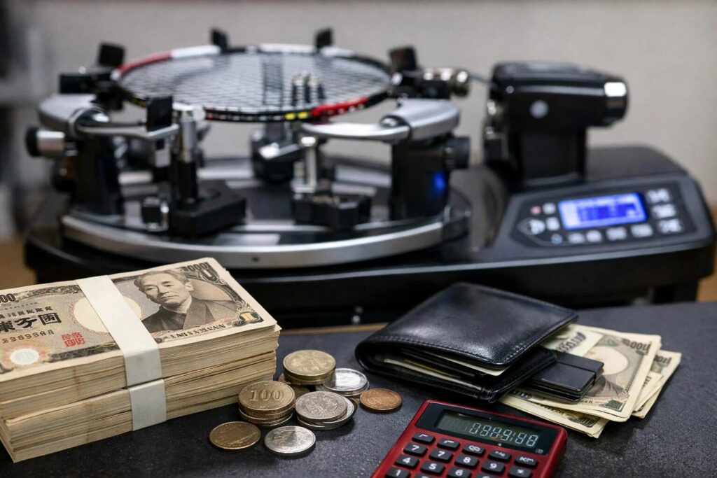 ガット張り機のデメリット1