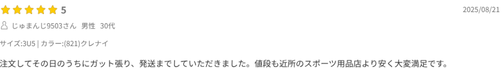 アストロクス100ゲームの口コミ評価1