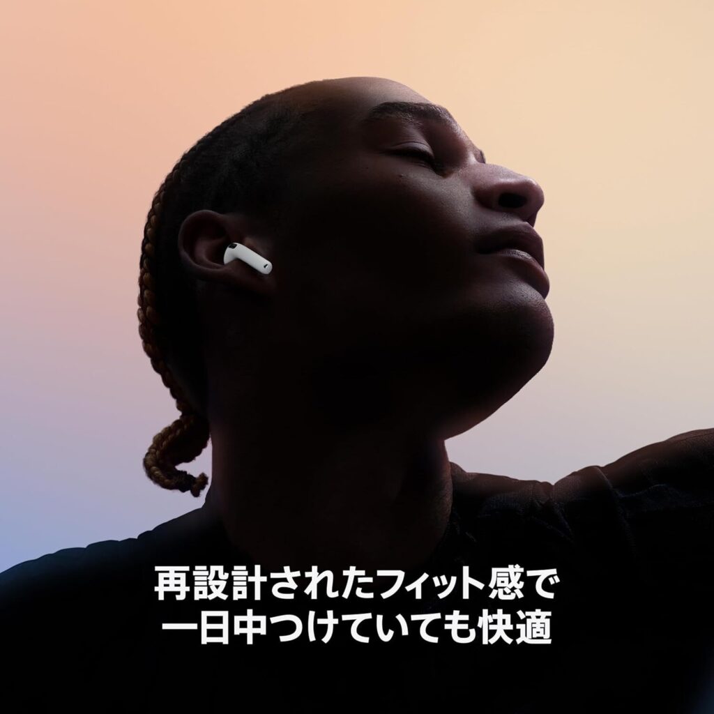 Amazonブラックフライデー：Apple AirPods4説明3