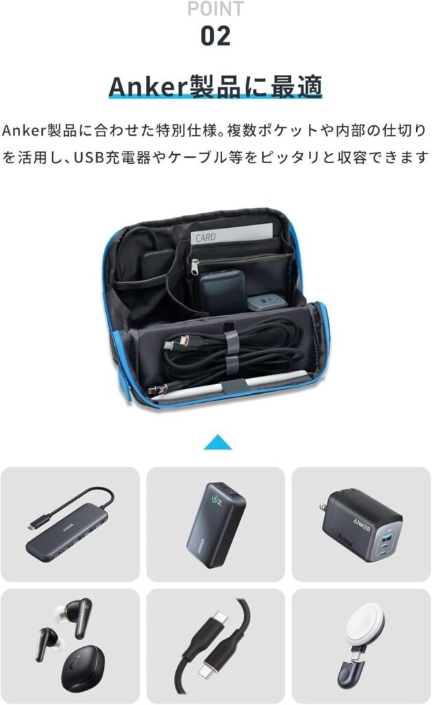 Amazonブラックフライデー：Anker Smart Pouch説明3