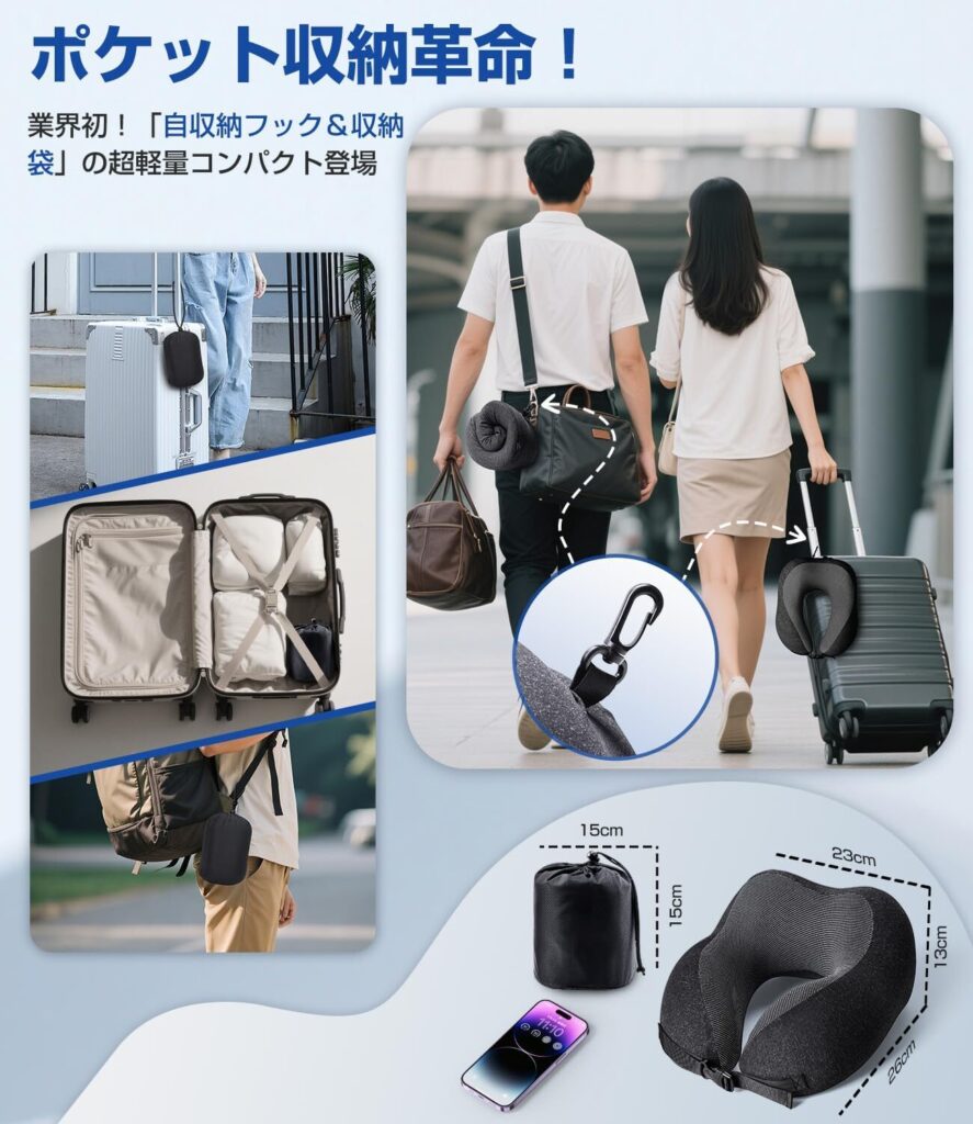 Amazonブラックフライデー：3Dネックピロー説明3