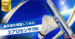 【毎日更新】エアロセンサ700最安値はここ！ネットと実店舗を徹底比較してみた