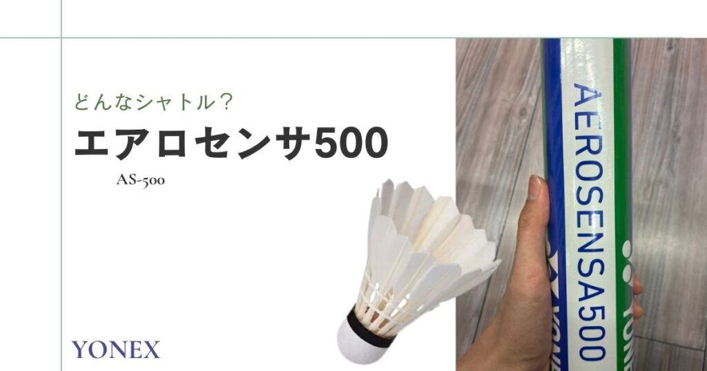 エアロセンサ500とは？
