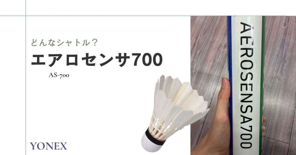 エアロセンサ700とは？