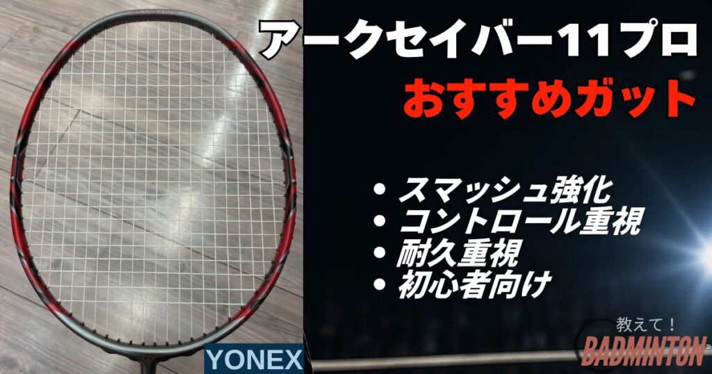 【プレースタイル別】アークセイバー11プロおすすめガット7選