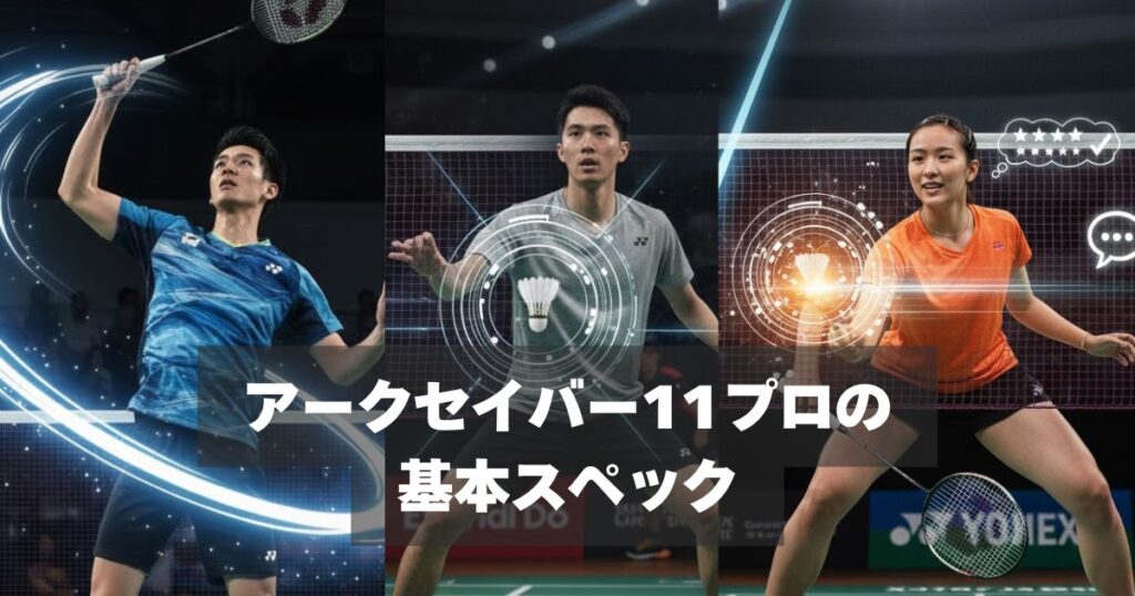 アークセイバー11プロの基本スペック