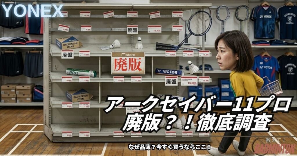 アークセイバー11プロは廃盤？品薄の理由と今すぐ買える場所を解説