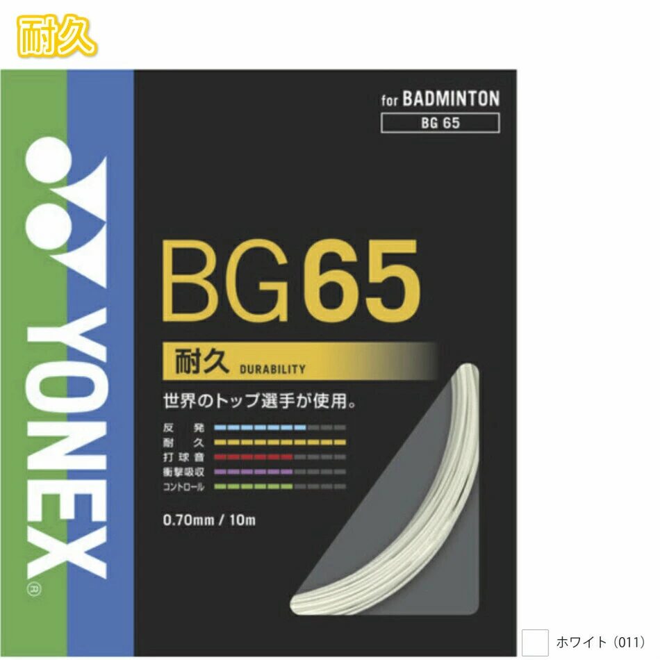 アストロクス100ゲームおすすめガット⑤BG65【ヨネックス】