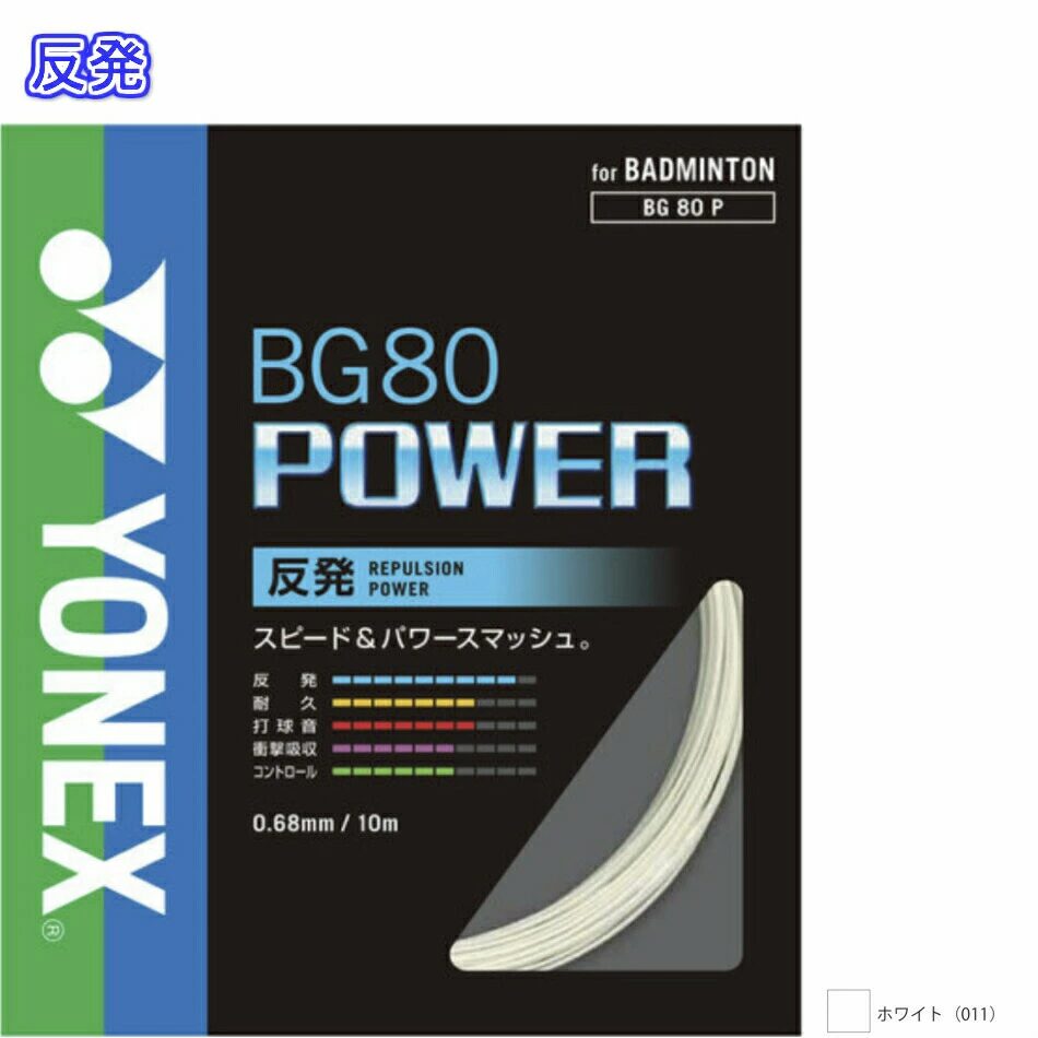 アストロクス100ゲームおすすめガット②BG80パワー【ヨネックス】