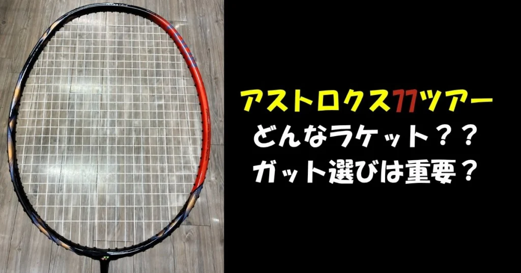 保存版】アストロクス77ツアーおすすめガット7選！目的別完全ガイド